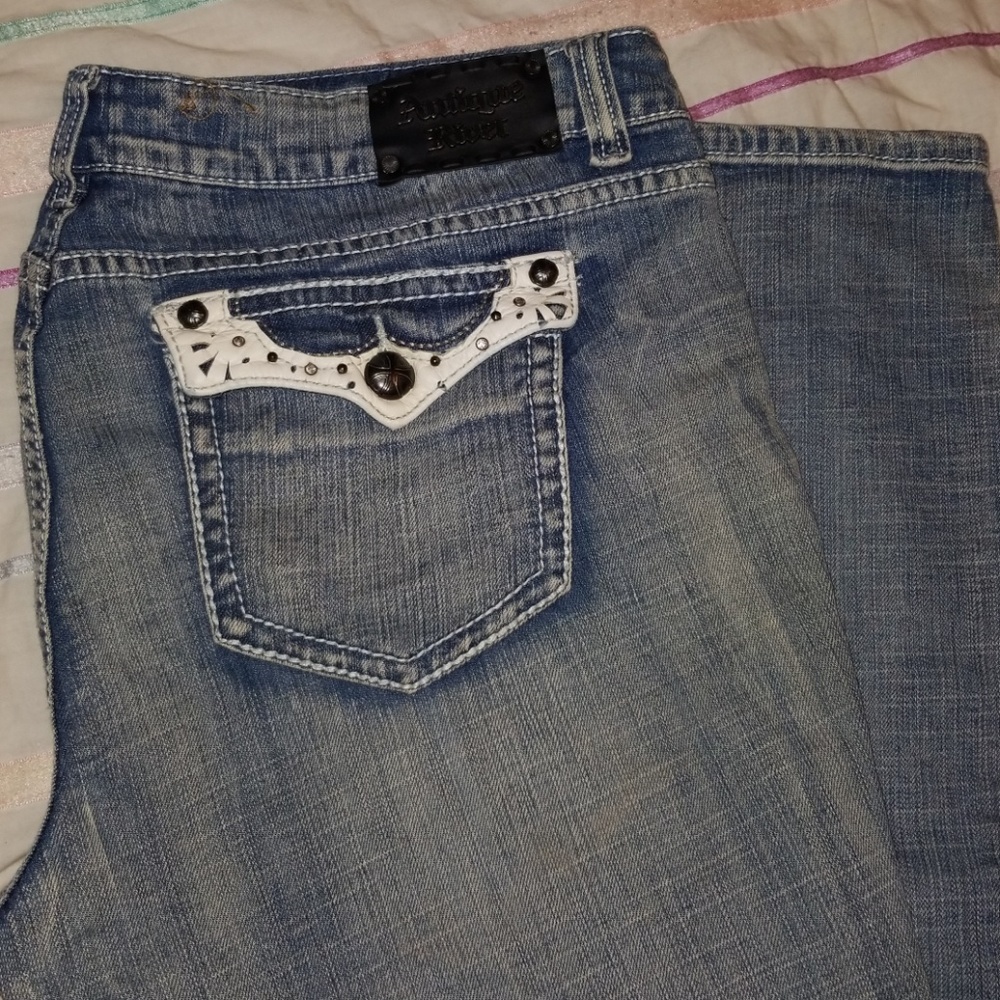 Antique Rivet Jeans